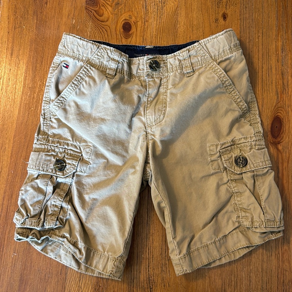 Boys 3T Tommy Hilfiger Khaki Cargo Shorts
